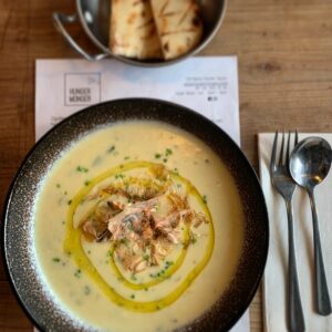 Lot S14 - Dinner for Six at Hunger Monger